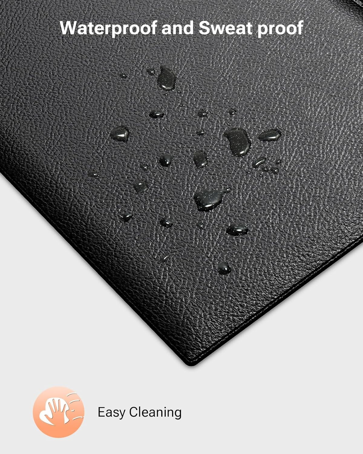 Laufband Mit 9% Steigung, Walking Pad Klappbar Mit Sicherheitsgriff, One-Touch-Hiit-Modus, Gehen, Joggen Oder Laufen Fürs Homeoffice, Kein Zusammenbau Erforderlich, Fernbedienung & Led-Anzeige